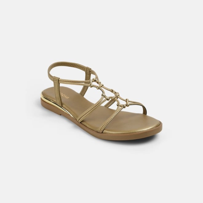 Mochi Women Beige Casual Sandals (SKU: 33-1009-20-36)