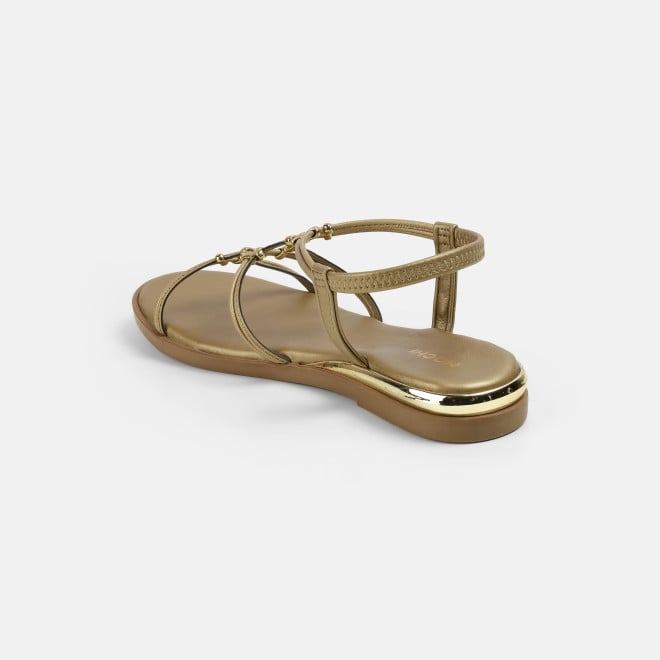 Mochi Women Beige Casual Sandals (SKU: 33-1009-20-36)
