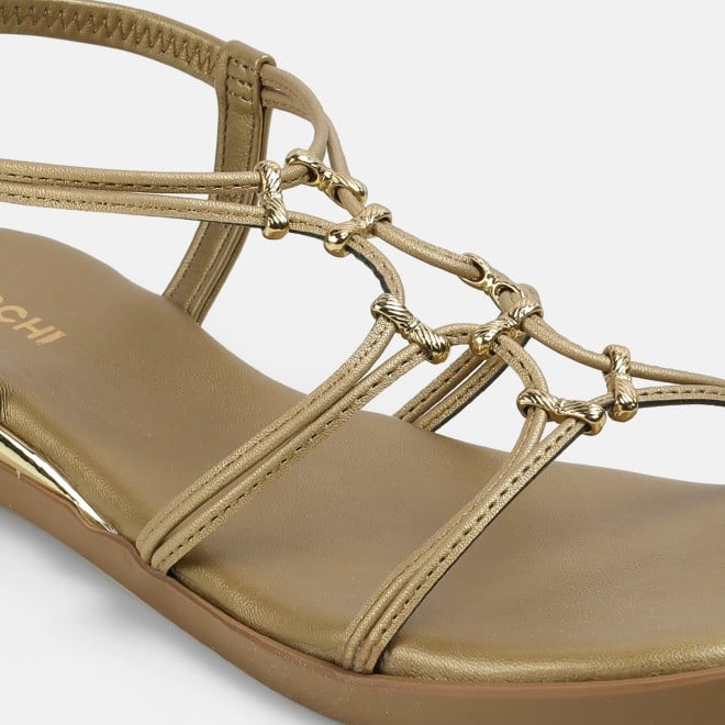 Mochi Women Beige Casual Sandals (SKU: 33-1009-20-36)