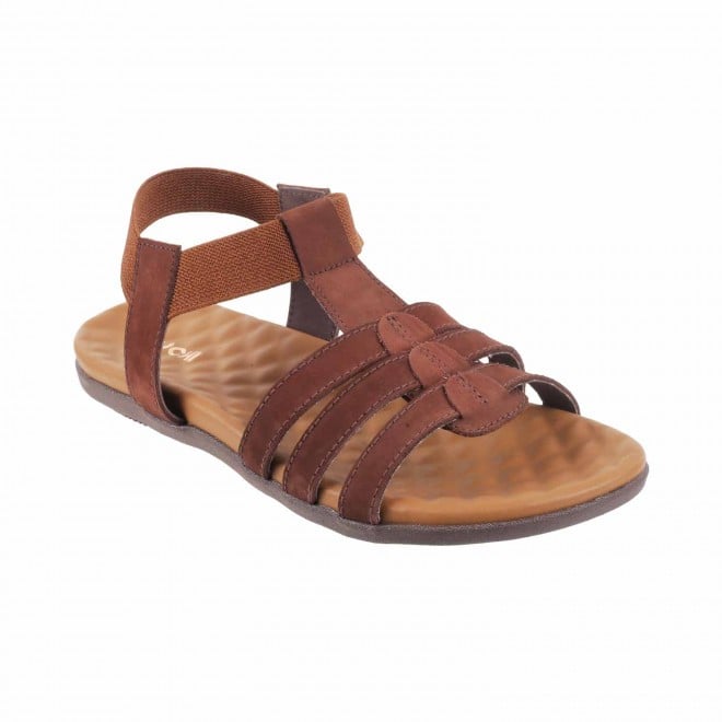 Buy Mochi Women Brown Casual Sandals Online