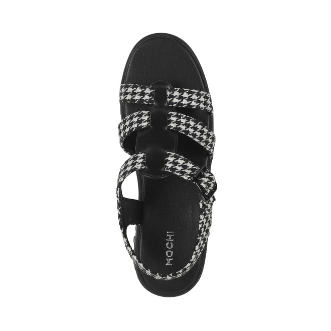 Mochi Women Black Casual Sandals (SKU: 33-1044-11-36)