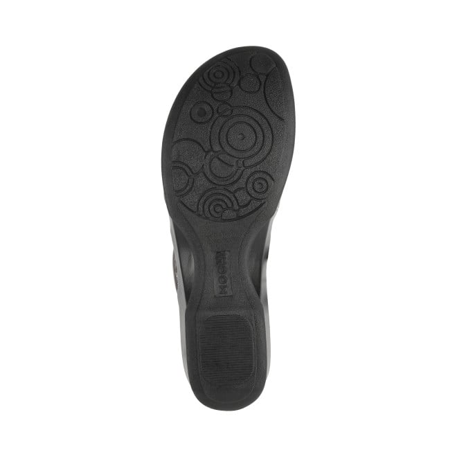 Mochi Women Black Casual Sandals (SKU: 33-1114-11-36)