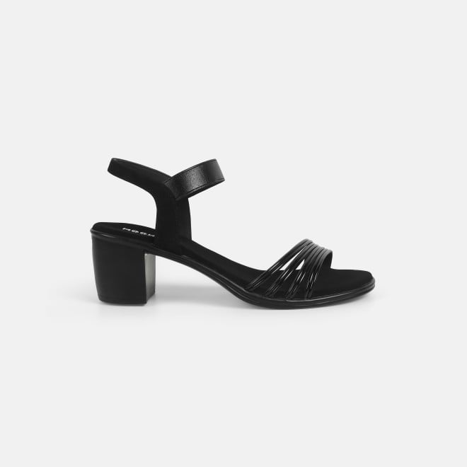 Mochi Women Black Casual Sandals (SKU: 33-1157-11-38)