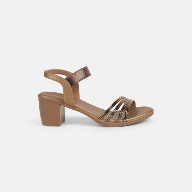 Mochi Women Antic-gold Casual Sandals (SKU: 33-1157-28-36)