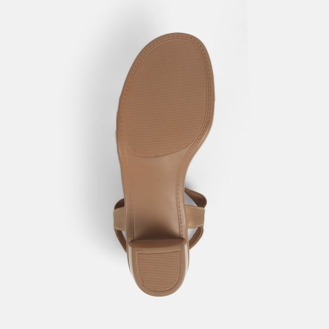 Mochi Women Antic-gold Casual Sandals (SKU: 33-1157-28-36)