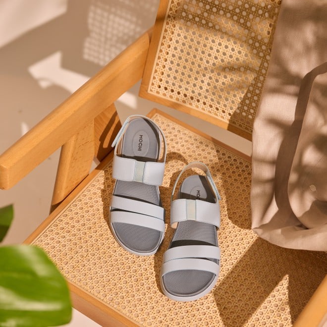 Mochi Women Blue Casual Sandals (SKU: 33-1162-45-36)