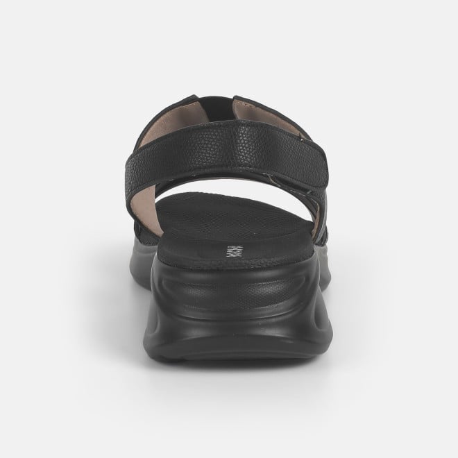 Mochi Women Black Casual Sandals (SKU: 33-1162-11-36)
