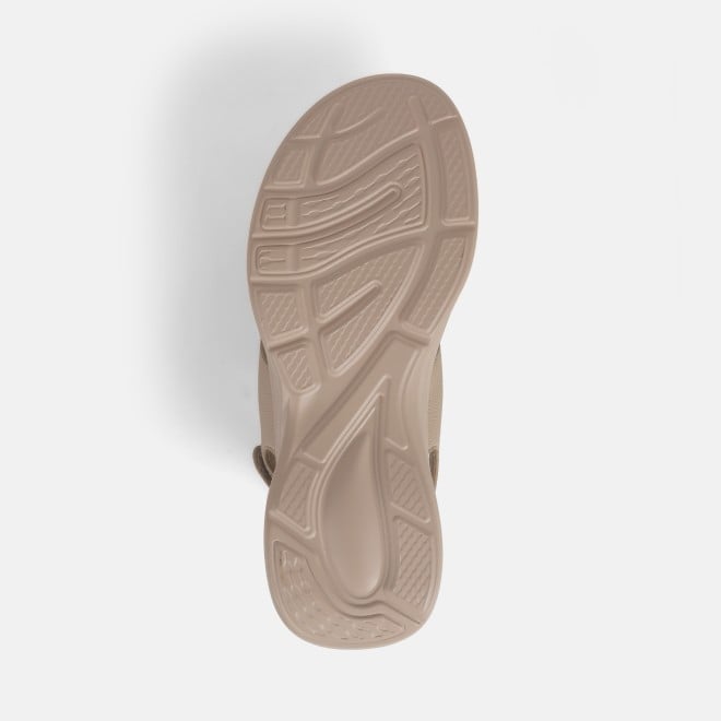 Mochi Women Beige Casual Sandals (SKU: 33-1162-20-36)