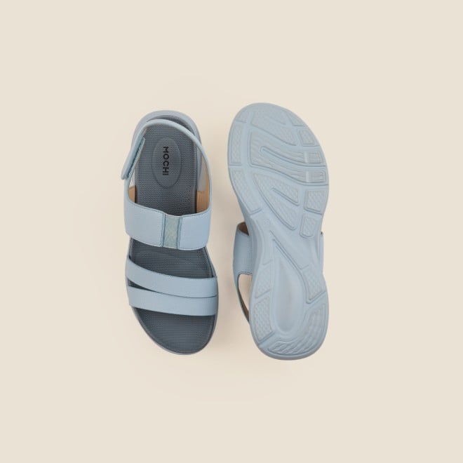 Mochi Women Blue Casual Sandals (SKU: 33-1162-45-36)