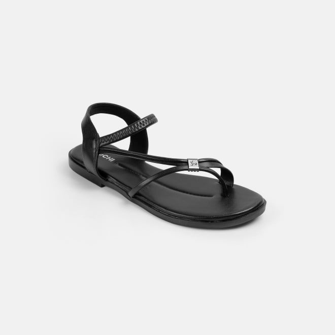 Mochi Women Black Casual Sandals (SKU: 33-1164-11-36)