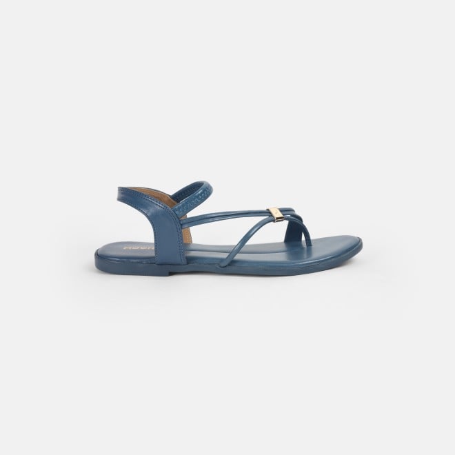 Mochi Women Blue Casual Sandals (SKU: 33-1164-45-37)