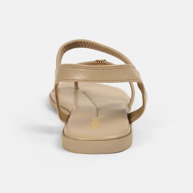 Mochi Women Rose-gold Casual Sandals (SKU: 33-1164-22-36)
