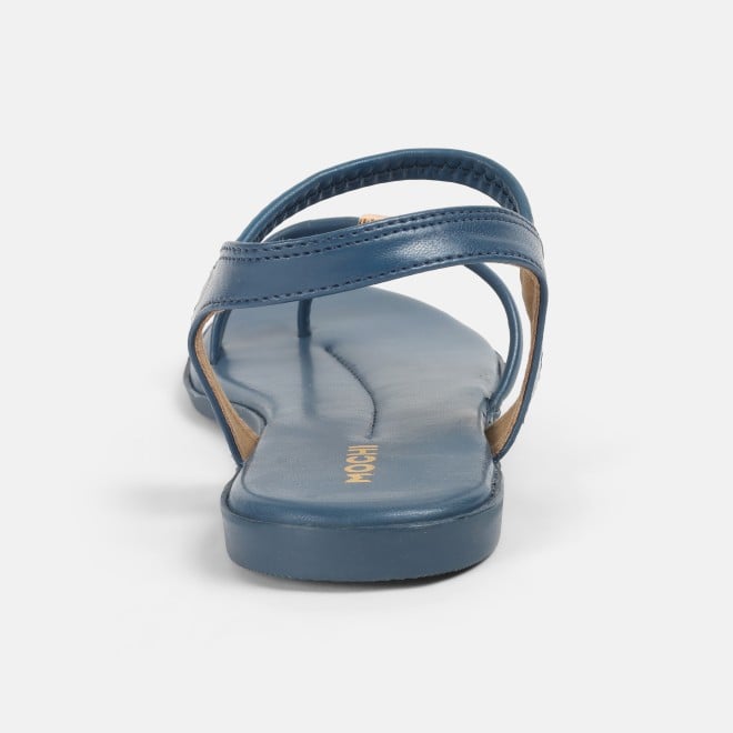 Mochi Women Blue Casual Sandals (SKU: 33-1164-45-37)