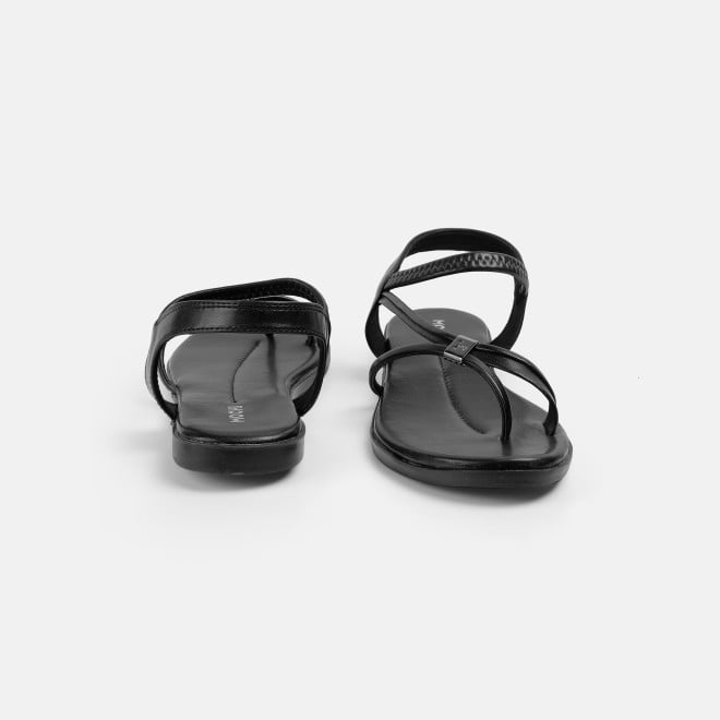 Mochi Women Black Casual Sandals (SKU: 33-1164-11-36)