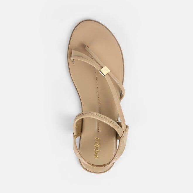Mochi Women Rose-gold Casual Sandals (SKU: 33-1164-22-36)