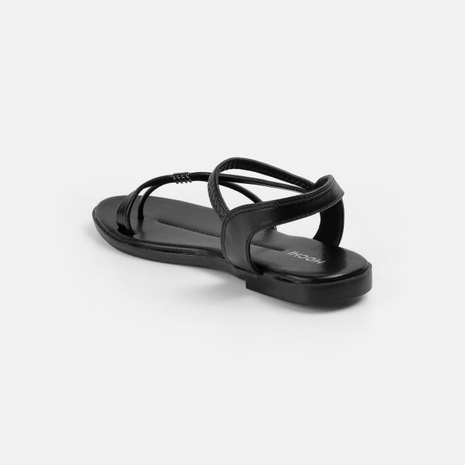 Mochi Women Black Casual Sandals (SKU: 33-1164-11-36)