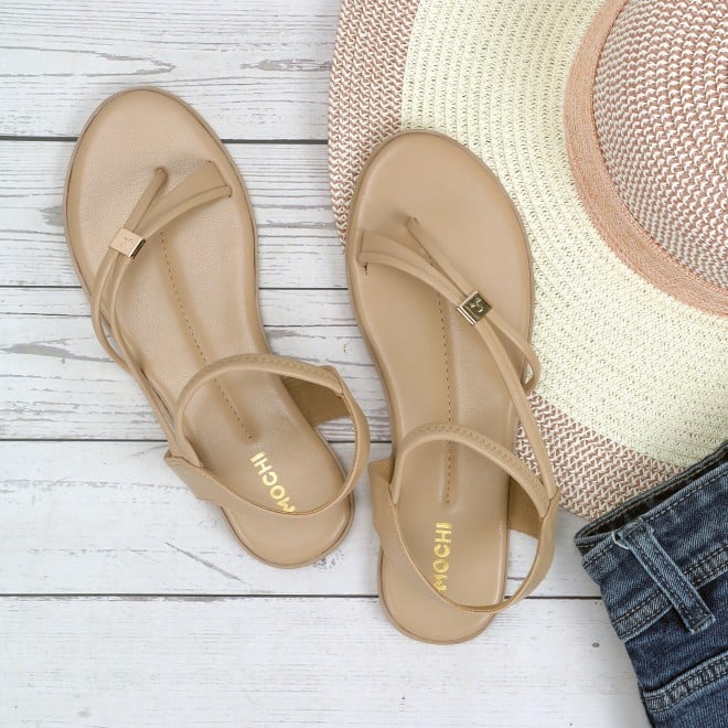 Mochi Women Rose-gold Casual Sandals (SKU: 33-1164L-22-42)