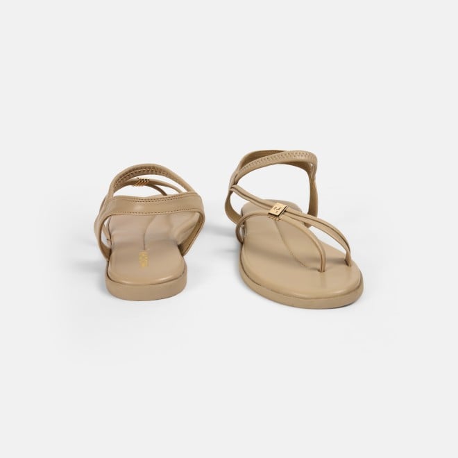 Mochi Women Rose-gold Casual Sandals (SKU: 33-1164L-22-42)