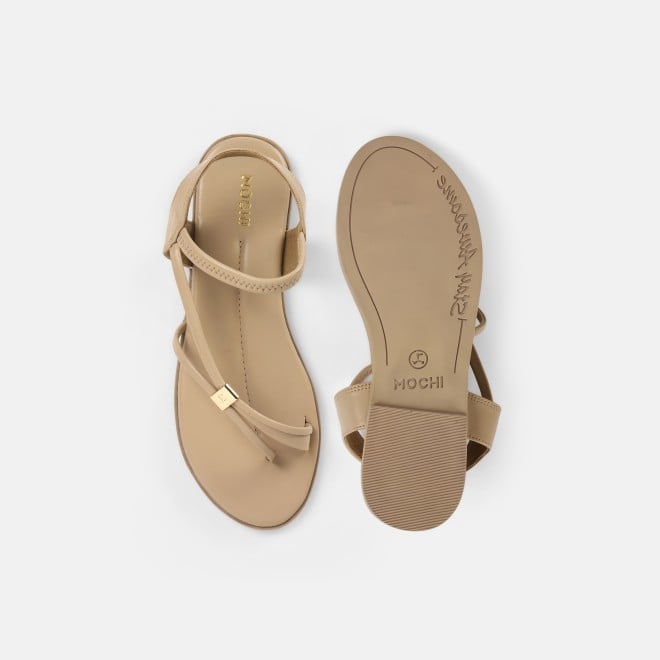 Mochi Women Rose-gold Casual Sandals (SKU: 33-1164L-22-42)