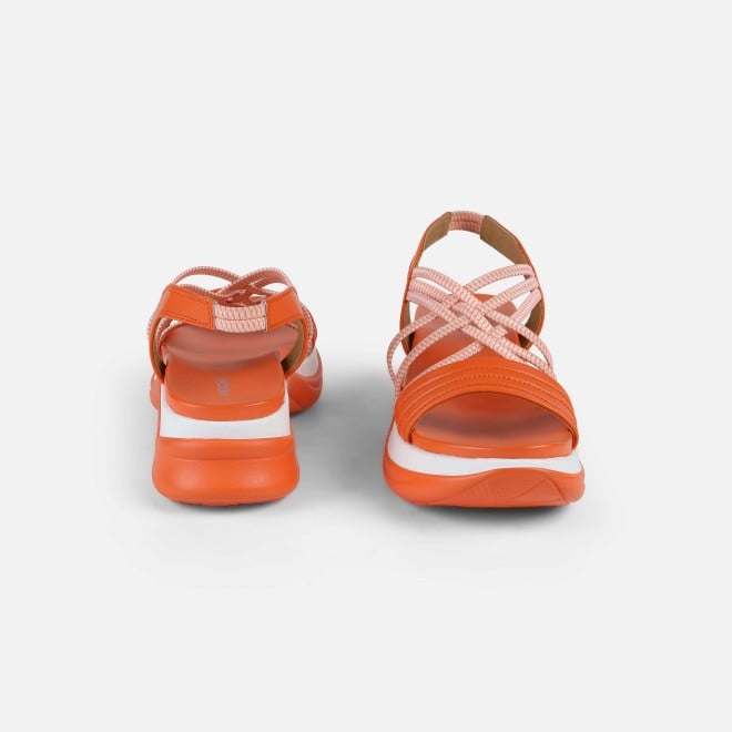 Mochi Women Orange Casual Sandals (SKU: 33-1166-25-36)