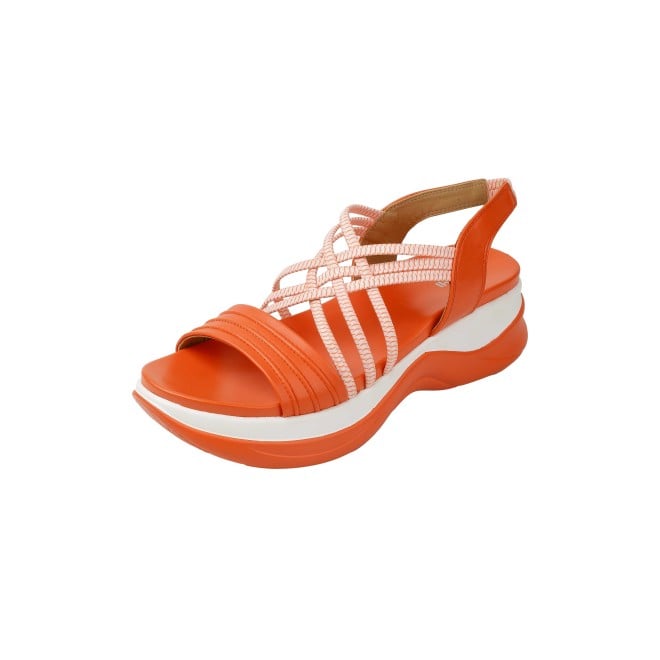 Mochi Women Orange Casual Sandals (SKU: 33-1166L-25-42)