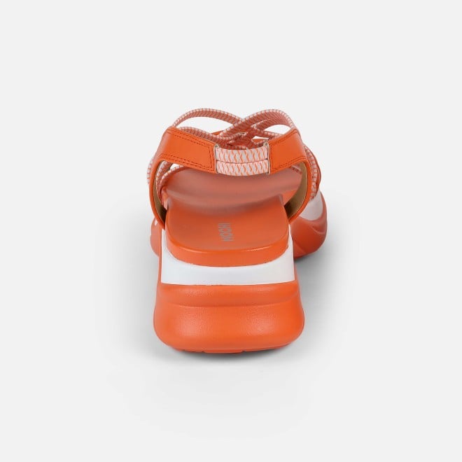 Mochi Women Orange Casual Sandals (SKU: 33-1166L-25-42)