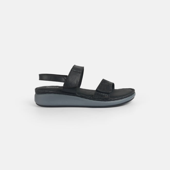 Mochi Women Black Casual Sandals (SKU: 33-1170-11-36)