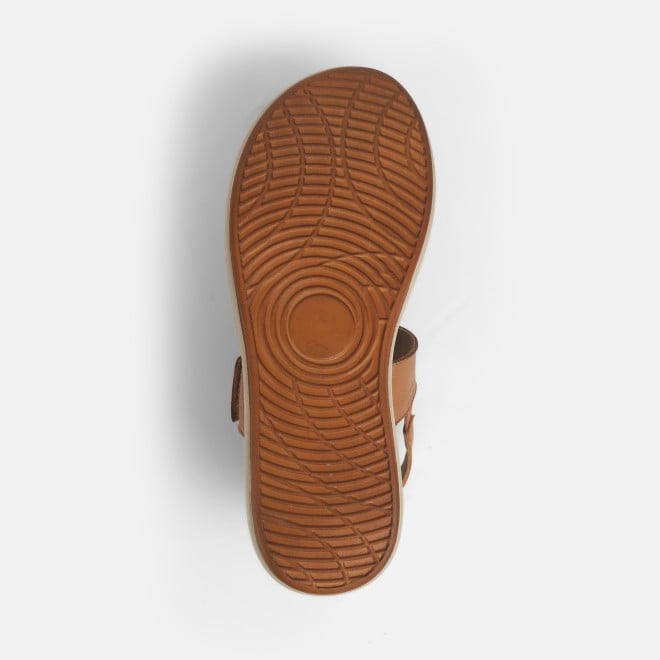 Mochi Women Tan Casual Sandals (SKU: 33-1170-23-36)