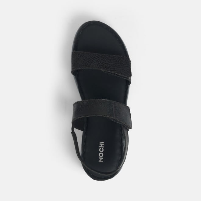 Mochi Women Black Casual Sandals (SKU: 33-1170-11-36)
