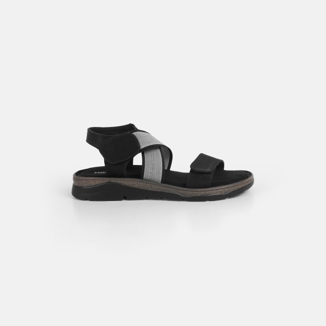 Mochi Women Black Casual Sandals (SKU: 33-1182-11-36)
