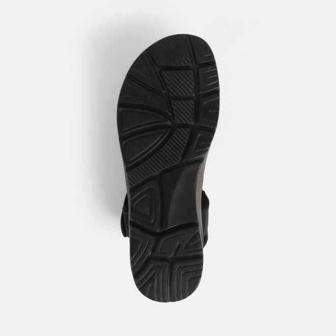 Mochi Women Black Casual Sandals (SKU: 33-1182-11-36)