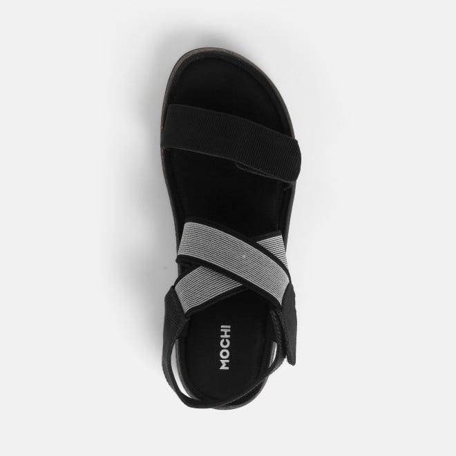 Mochi Women Black Casual Sandals (SKU: 33-1182-11-36)