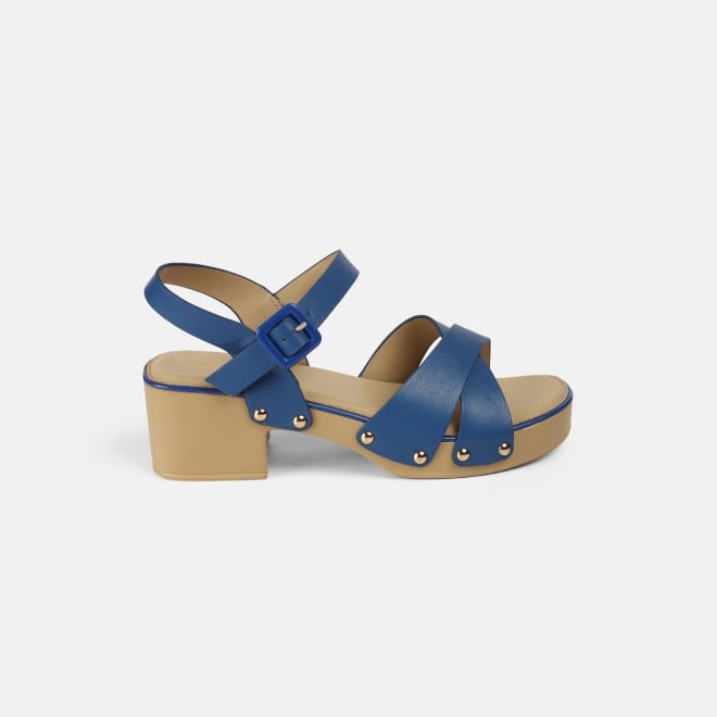 Mochi Women Blue Casual Sandals (SKU: 33-1208-45-36)