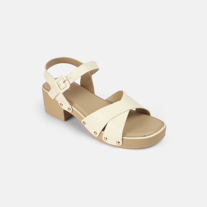 Mochi Women Off-white Casual Sandals (SKU: 33-1208-66-36)