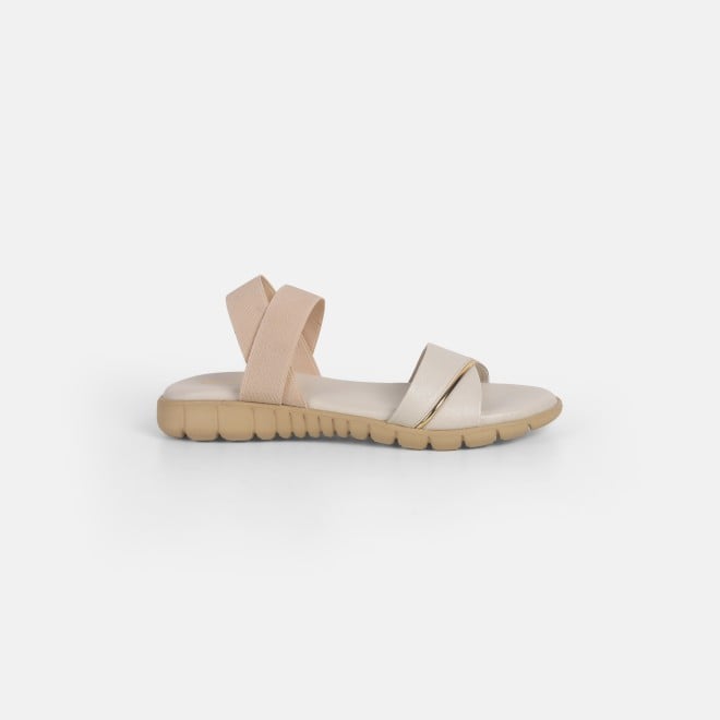 Mochi Women Off-White Casual Sandals (SKU: 33-1216-66-36)