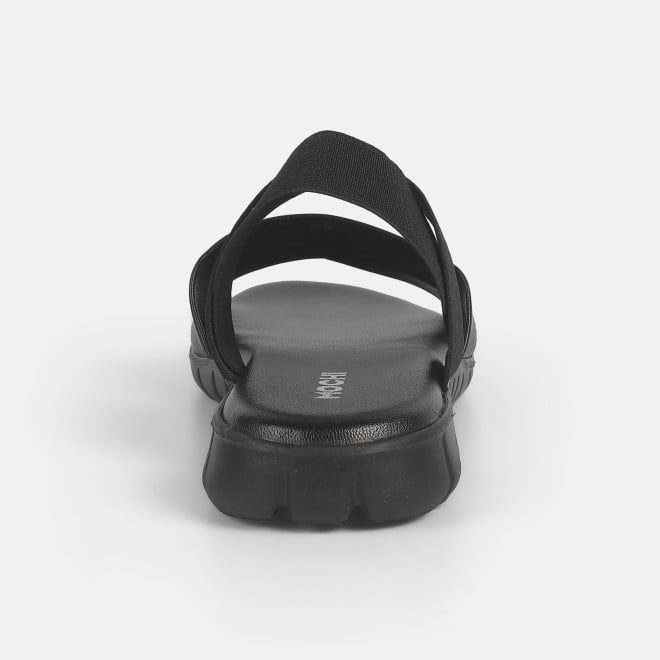 Mochi Women Black Casual Sandals (SKU: 33-1216-11-36)