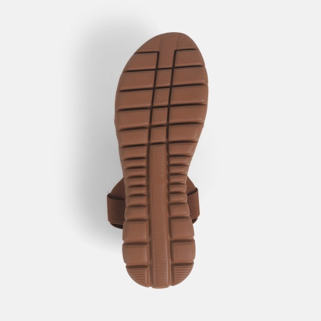 Mochi Women Tan Casual Sandals (SKU: 33-1216-23-36)