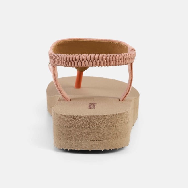 Mochi Women Rose-gold Casual Sandals (SKU: 33-1219-52-36)