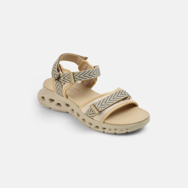 Mochi Women Beige Casual Sandals (SKU: 33-1221-20-36)