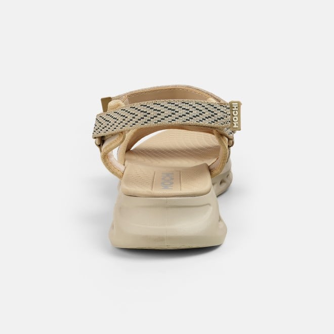Mochi Women Beige Casual Sandals (SKU: 33-1221-20-36)