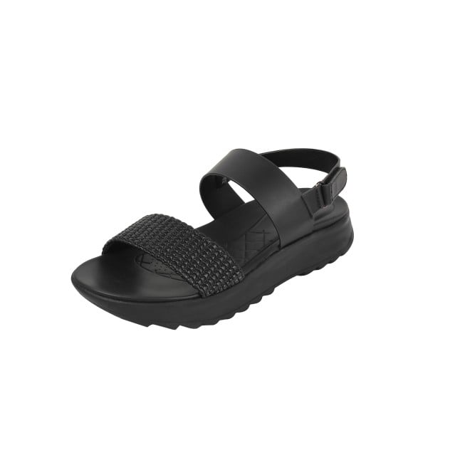 Mochi Women Black Casual Sandals (SKU: 33-1223-11-36)