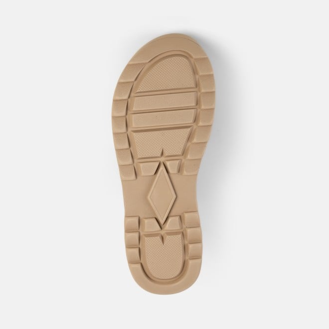 Mochi Women Beige Casual Sandals (SKU: 33-1223-20-36)