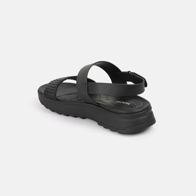 Mochi Women Black Casual Sandals (SKU: 33-1223-11-36)