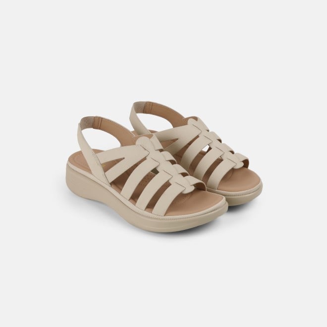 Mochi Women Off-white Casual Sandals (SKU: 33-1227-66-36)