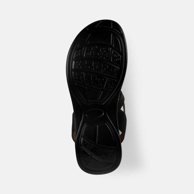 Mochi Women Black Casual Sandals (SKU: 33-1227-11-36)