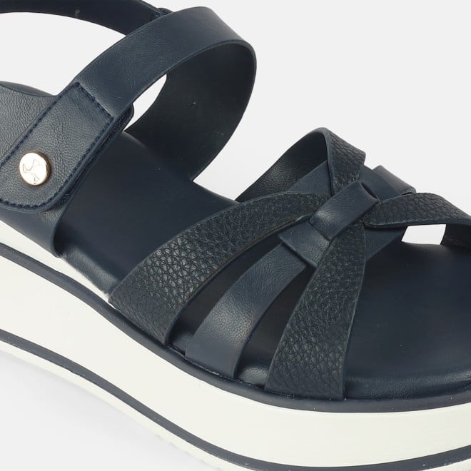 Mochi Women Blue Casual Sandals (SKU: 33-1228-45-36)