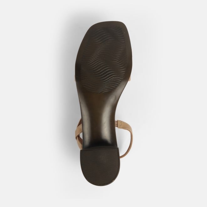 Mochi Women Beige Casual Sandals (SKU: 33-1232-20-36)