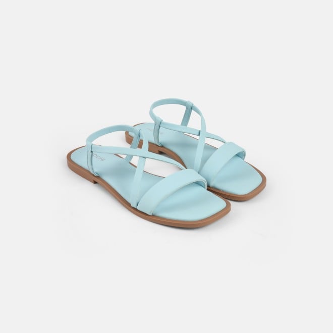 Mochi Women Blue Casual Sandals (SKU: 33-1234-45-36)