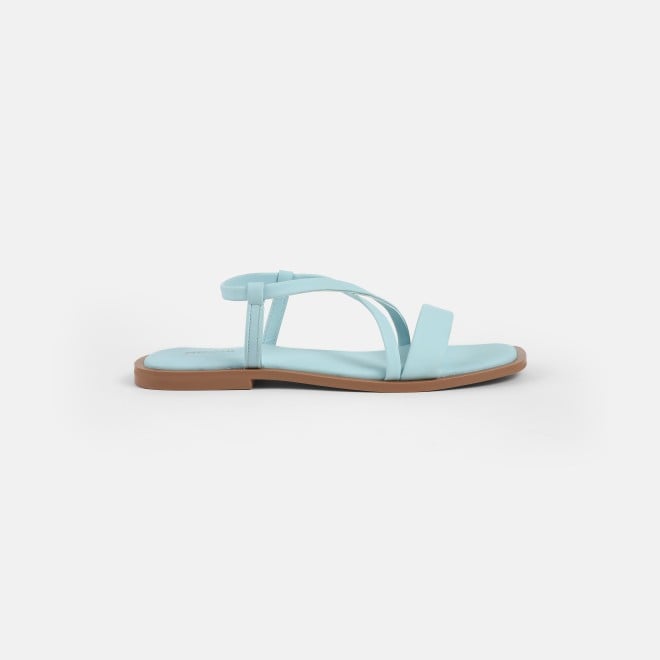 Mochi Women Blue Casual Sandals (SKU: 33-1234-45-36)