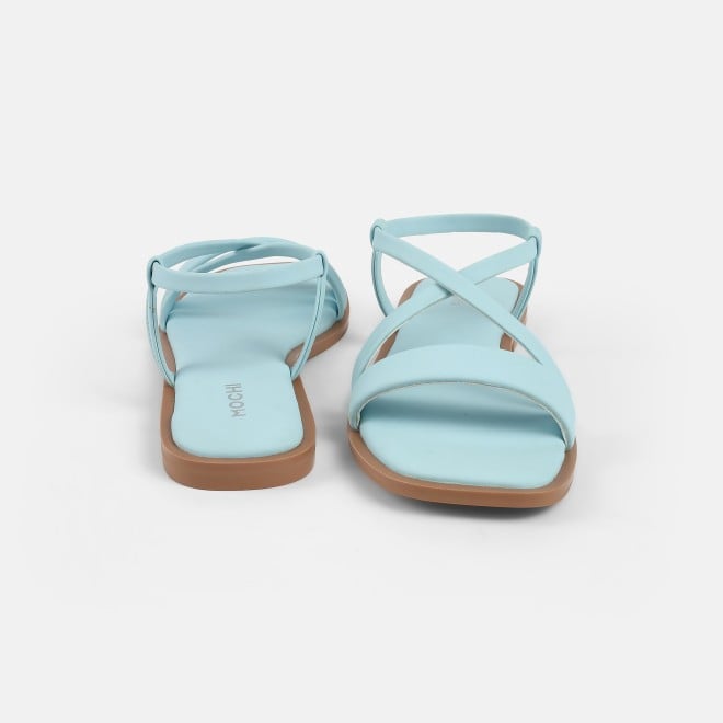 Mochi Women Blue Casual Sandals (SKU: 33-1234-45-36)